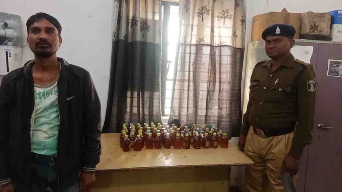रायपुर में अवैध शराब बेचने वाला आरोपी गिरफ्तार