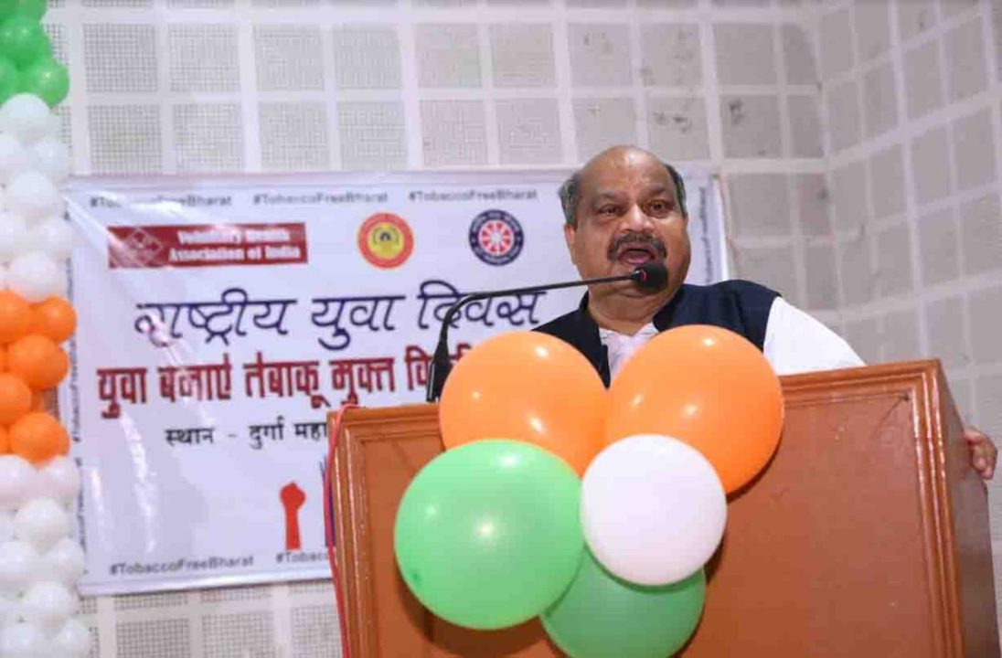 तंबाकू, गुटखा और सिगरेट का त्यागकर करें गरीबों का उत्थानः पुरंदर मिश्रा