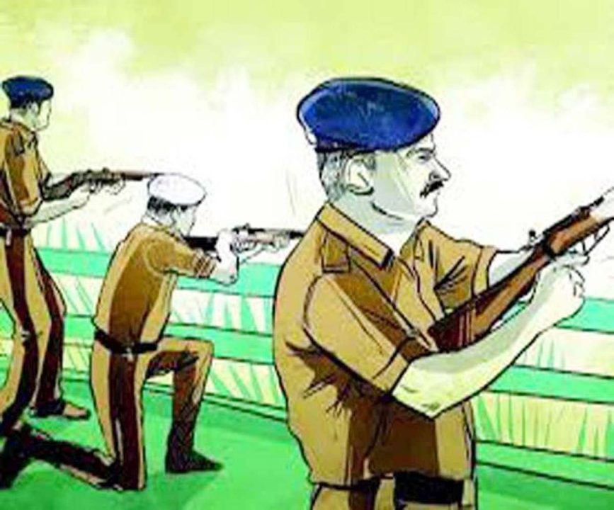 मुठभेड़ में गोली लगने से एक बदमाश घायल