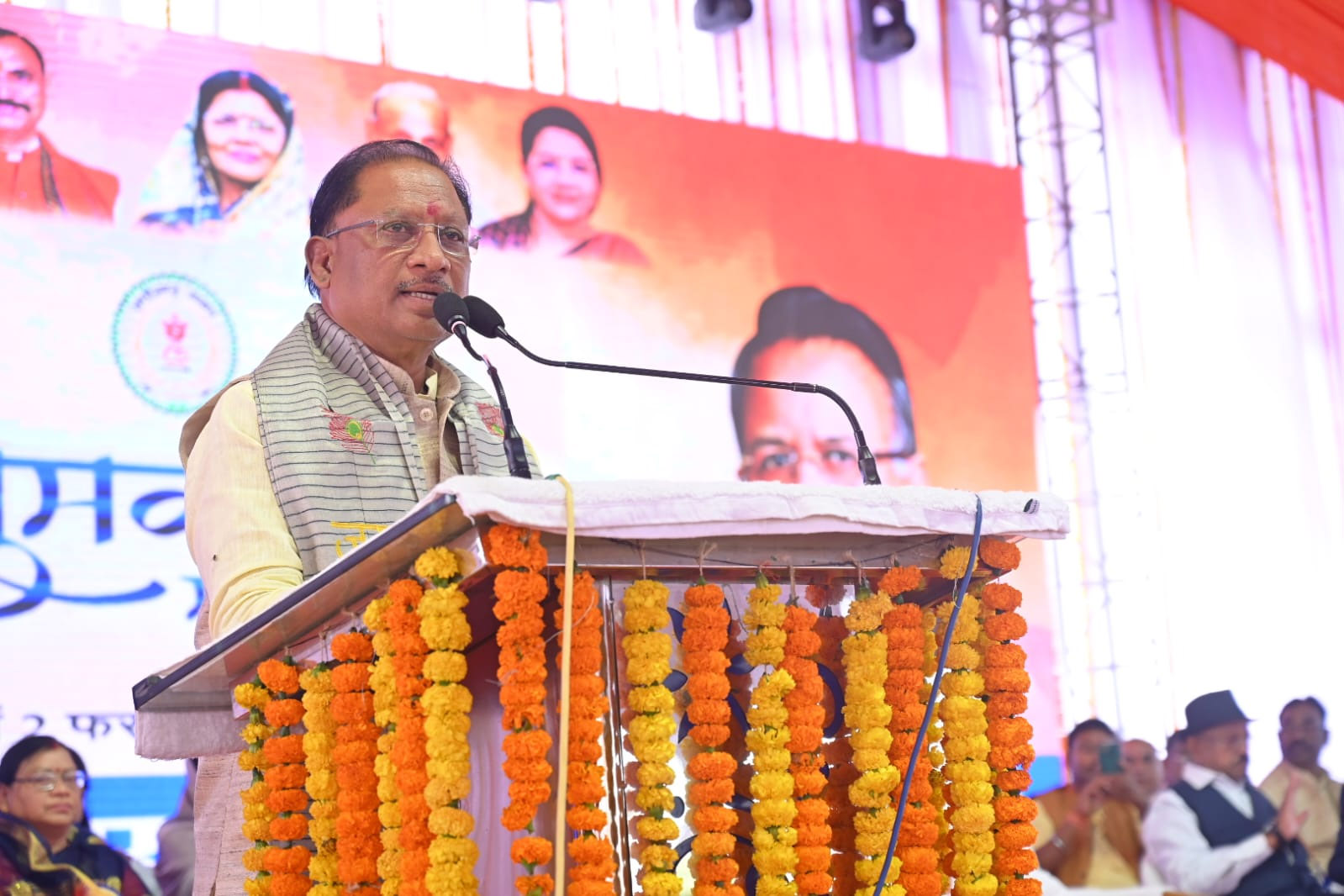 हेलिकाप्टर से देखा आपका जिला बहुत सुंदर है, कोरिया में बोले सीएम विष्णुदेव साय